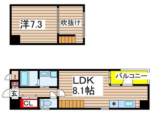 ワイズ東別院の物件間取画像